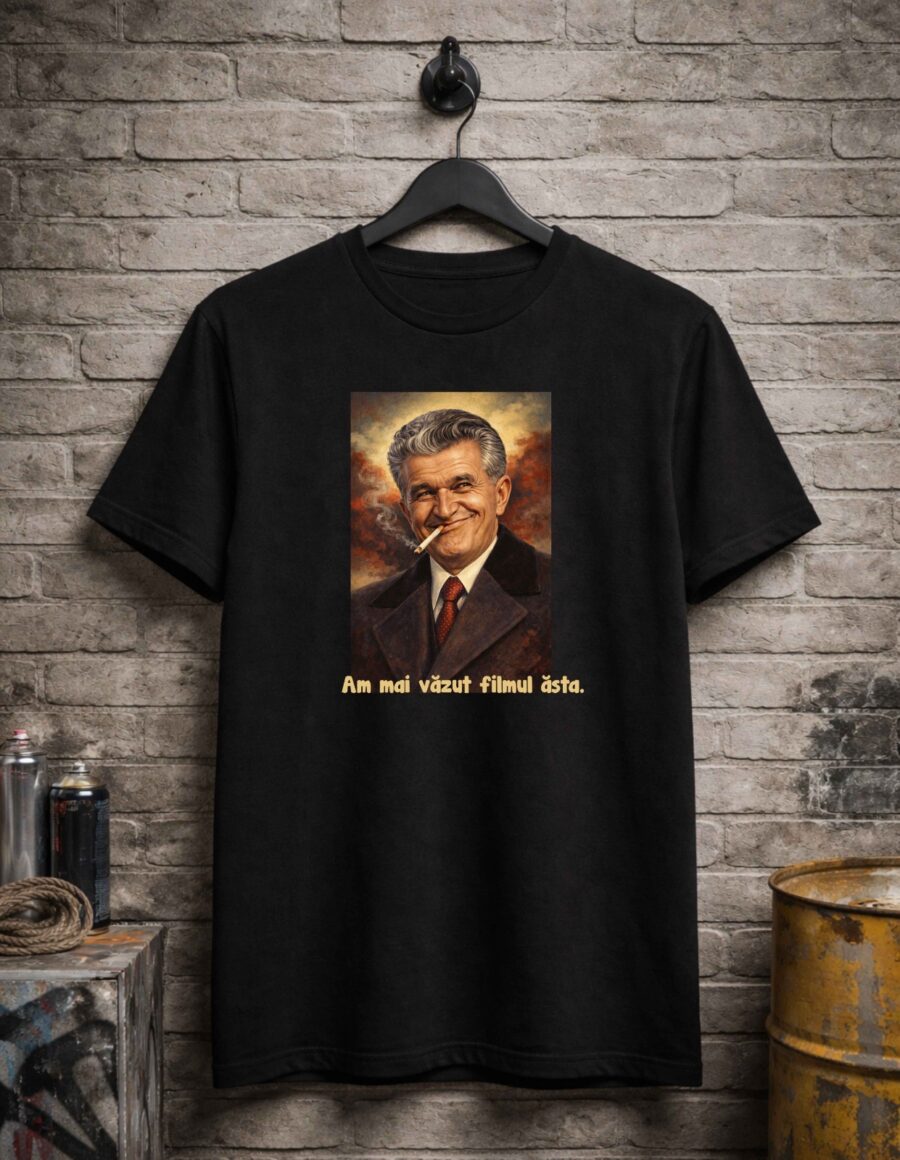 Tricou cu Ceausescu